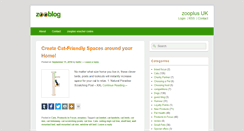 Desktop Screenshot of blog.zooplus.co.uk